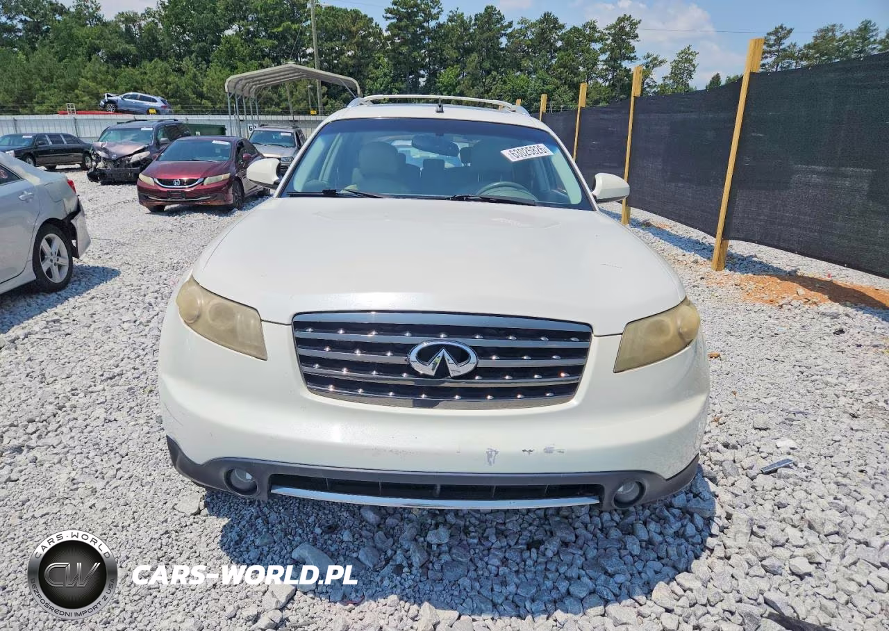 2008 Infiniti Fx35 Base VIN:JNRAS08U98X103118 - 5
