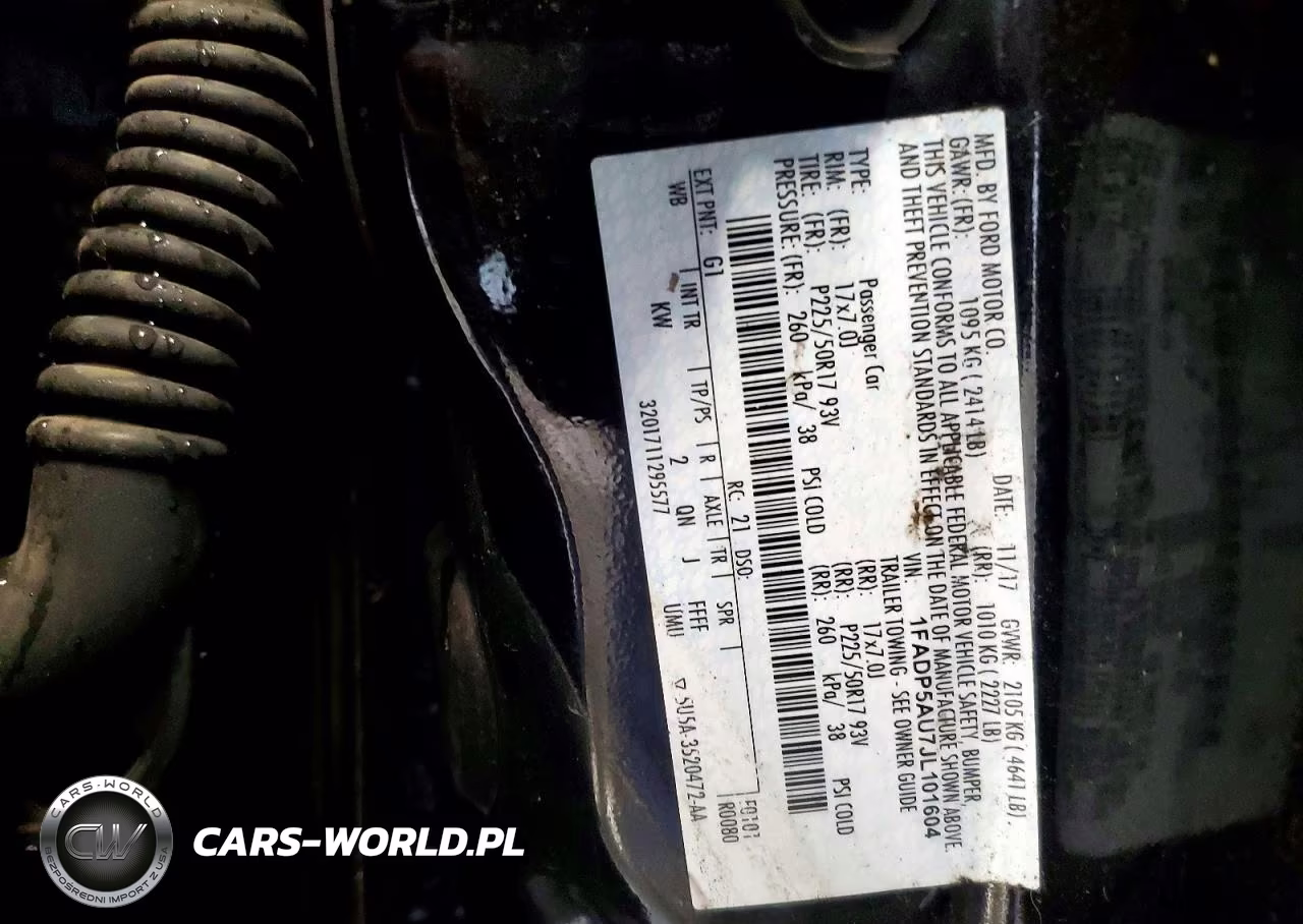 2018 Ford C-Max Se VIN:1FADP5AU7JL101604 - 12
