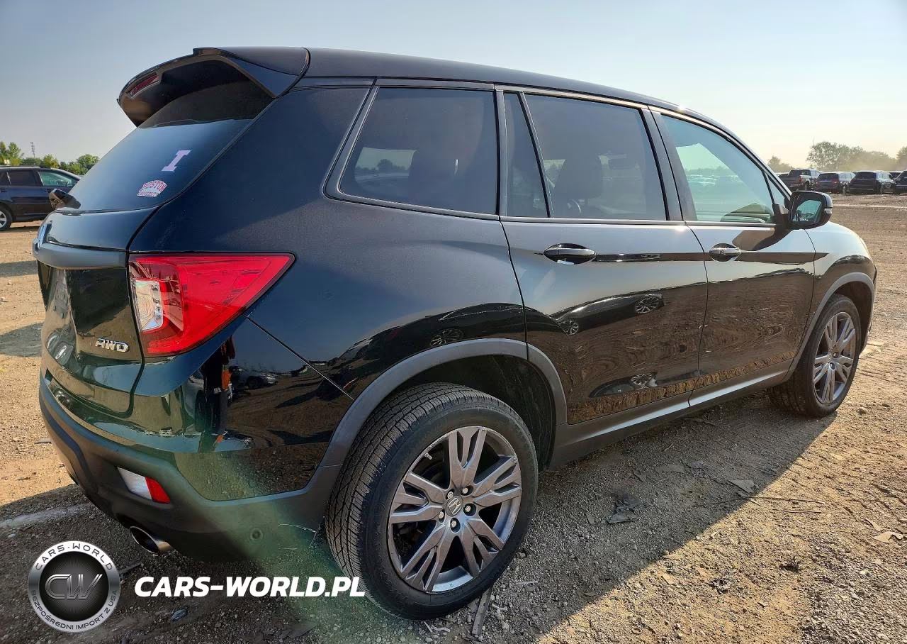 2020 Honda Passport Exl VIN:5FNYF8H53LB002153 - 3