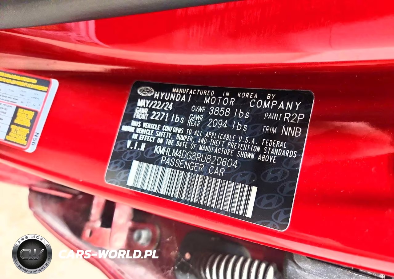2024 Hyundai Elantra Sel VIN:KMHLM4DG8RU820604 - 12