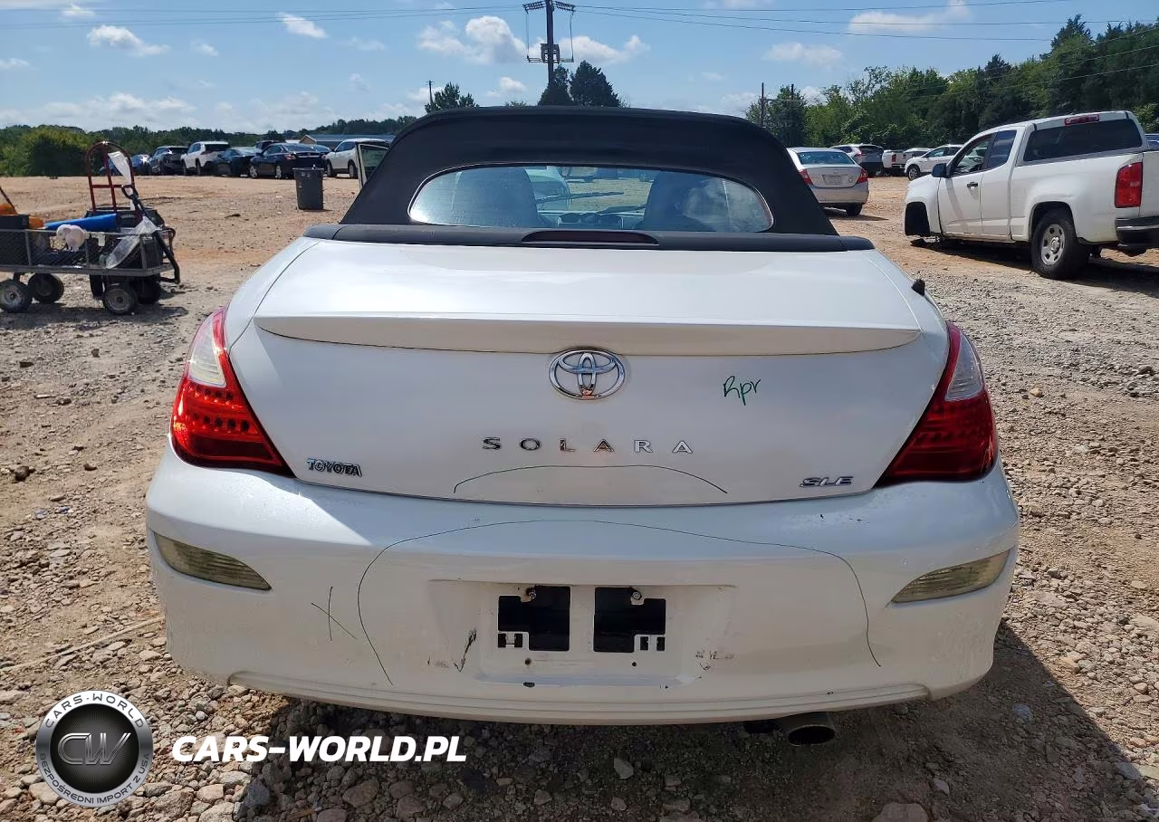 2007 Toyota Camry Solara Sle V6 VIN:4T1FA38P97U107864 - 6