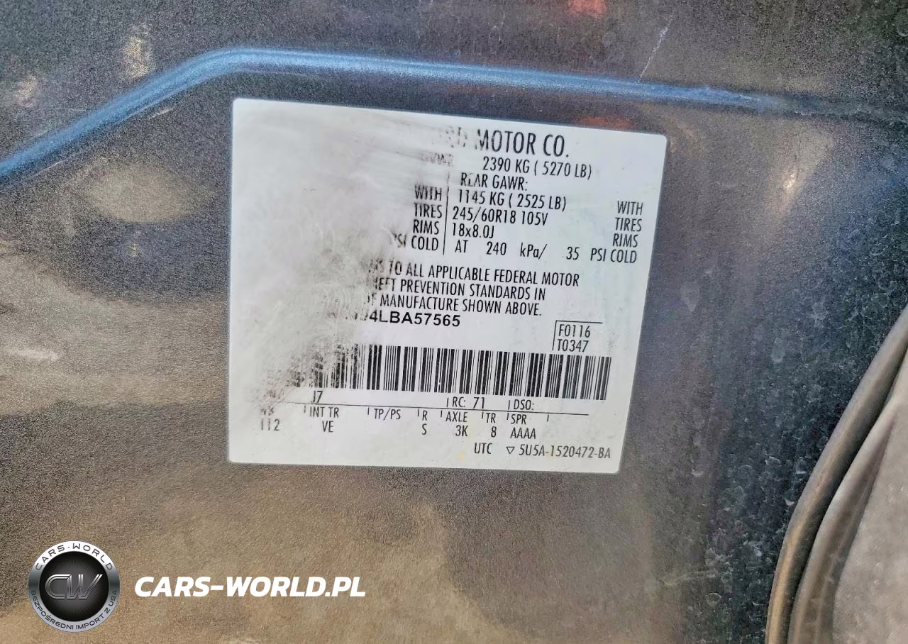 2020 Ford Edge Sel VIN:2FMPK3J94LBA57565 - 13