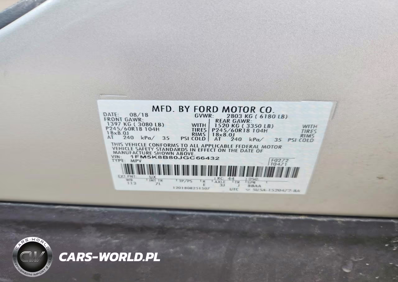 2018 Ford Explorer VIN:1FM5K8B80JGC66432 - 13