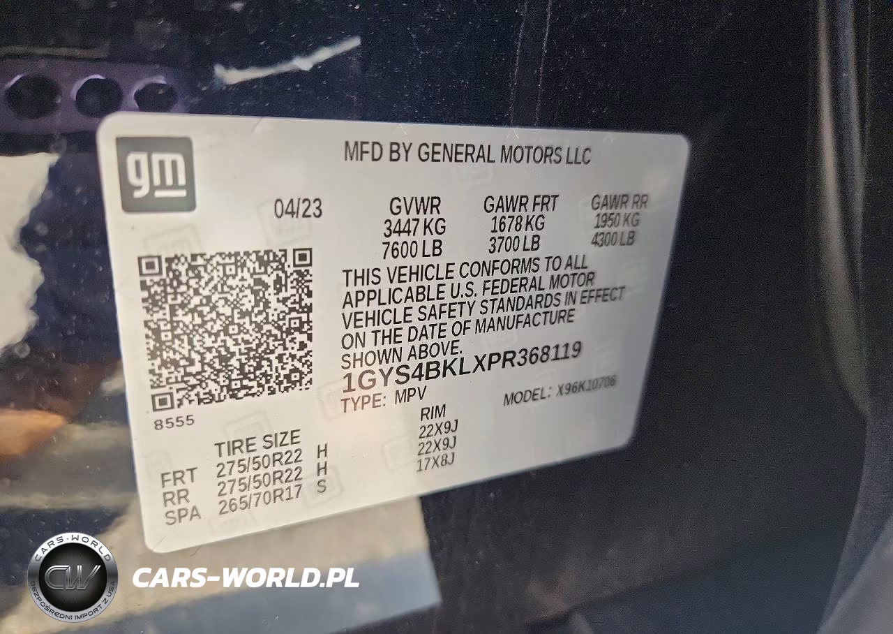 2023 Cadillac Escalade Premium Luxury VIN:1GYS4BKLXPR368119 - 13