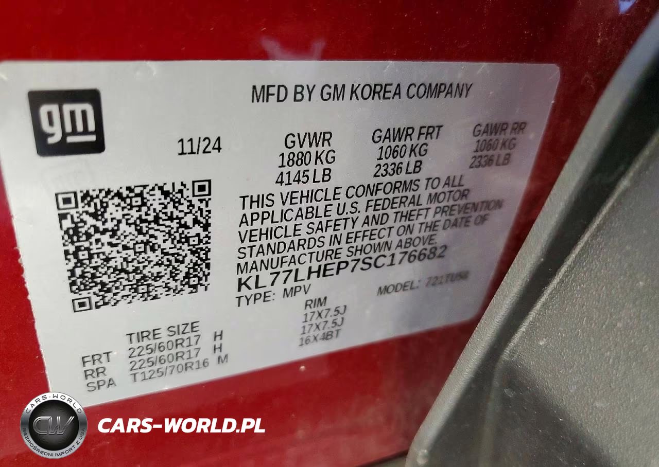 2025 Chevrolet Trax 1Lt VIN:KL77LHEP7SC176682 - 13
