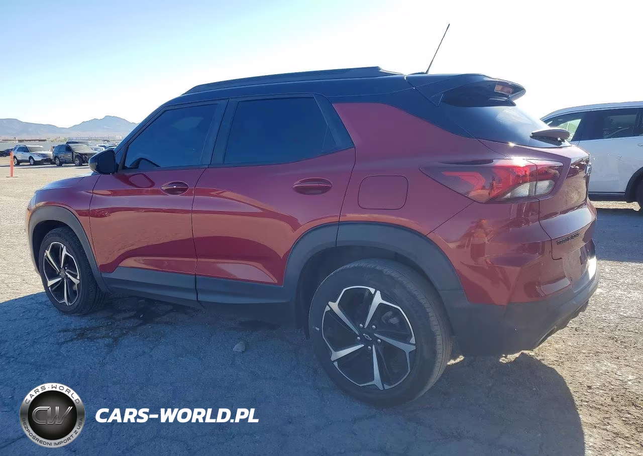 2021 Chevrolet Trailblazer Rs VIN:KL79MTSL8MB009010 - 2