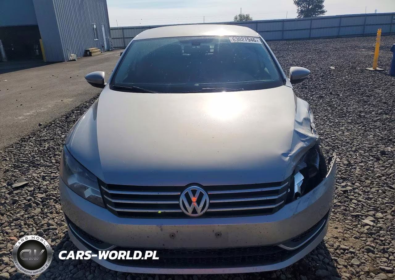 2012 Volkswagen Passat Se VIN:1VWBP7A37CC099986 - 5