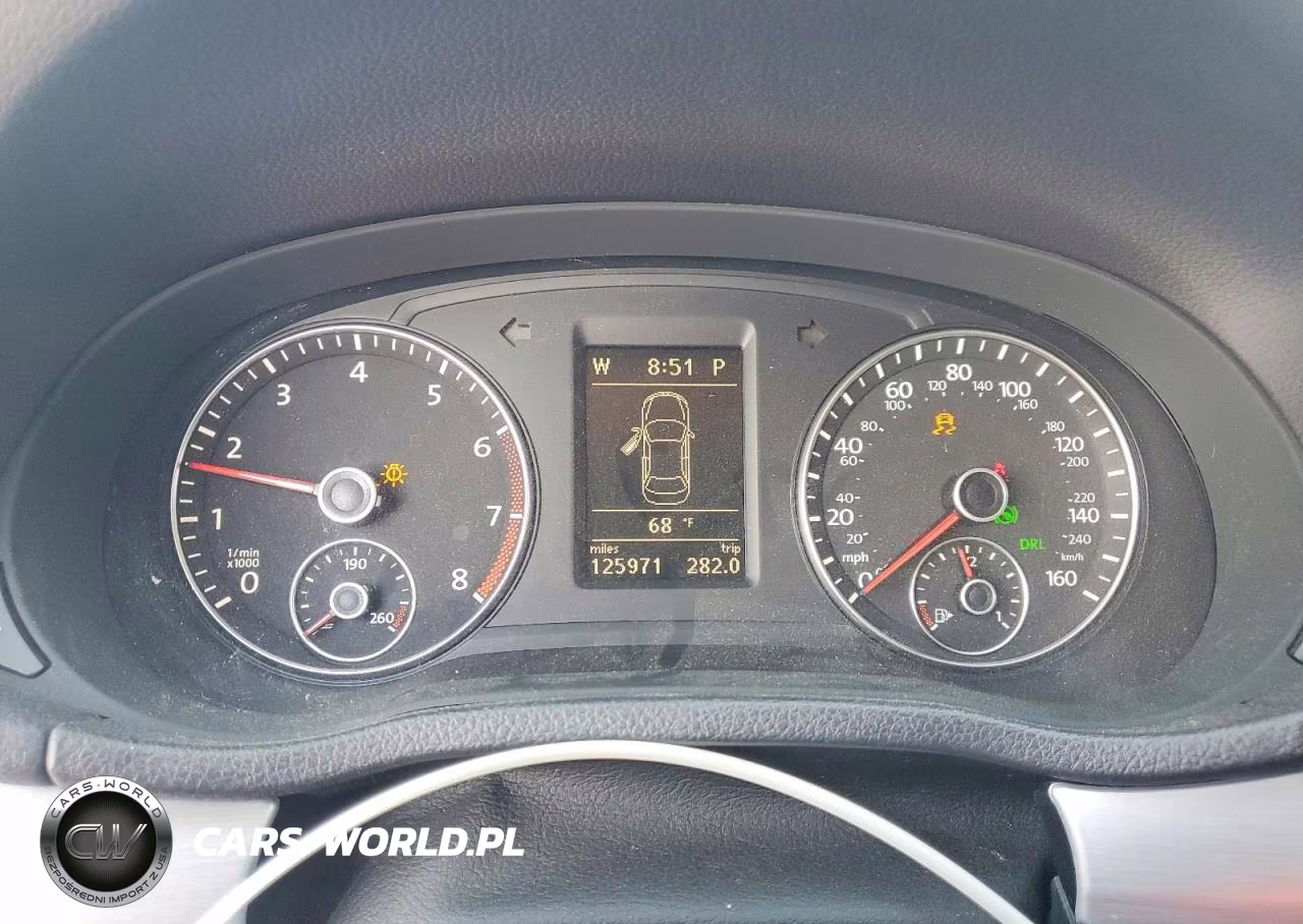 2012 Volkswagen Passat Se VIN:1VWBP7A37CC099986 - 9