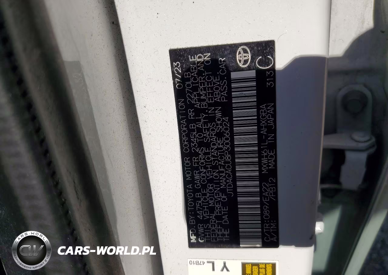 2023 Toyota Prius Prime Xse VIN:JTDACACU8P3006024 - 12