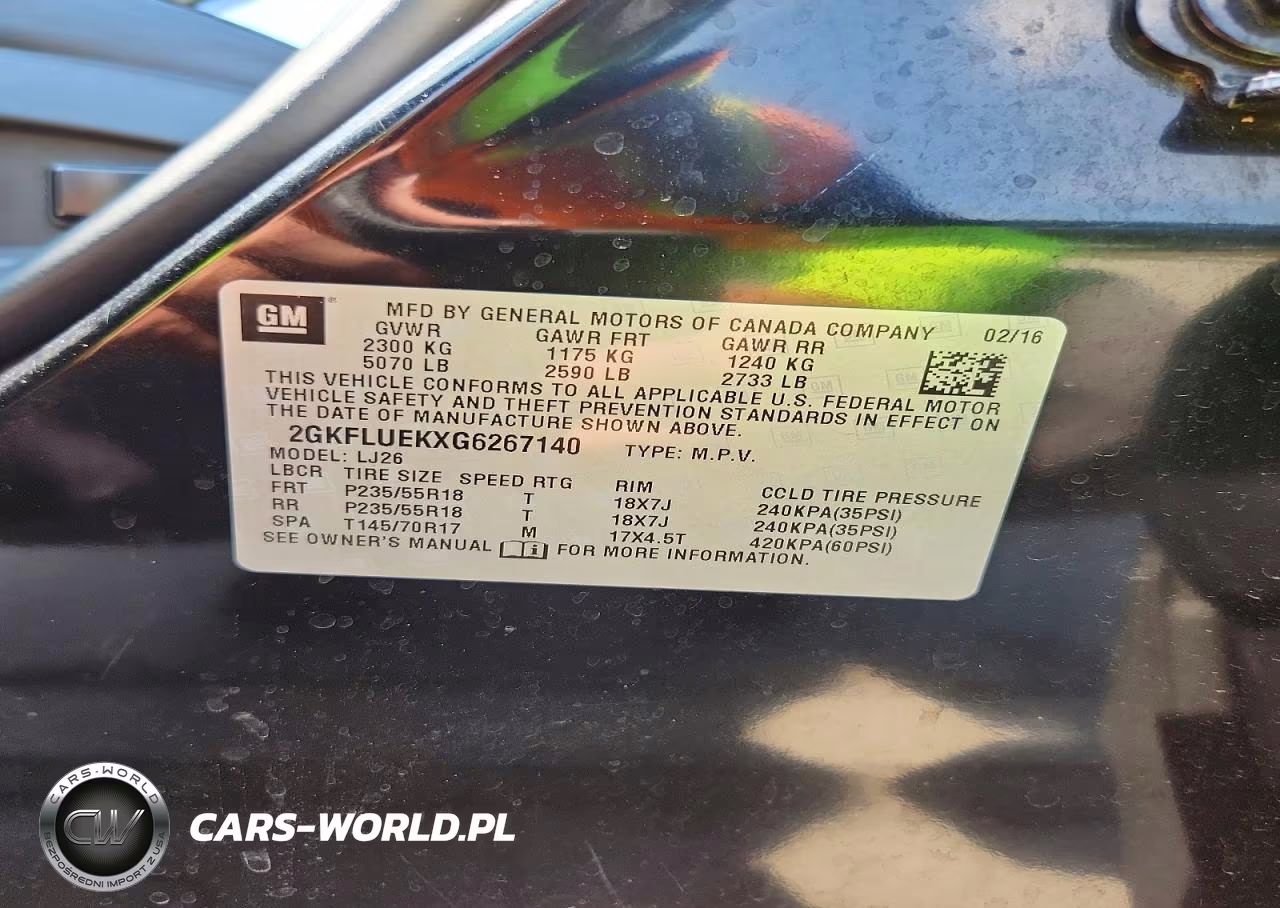 2016 GMC Terrain Slt VIN:2GKFLUEKXG6267140 - 14