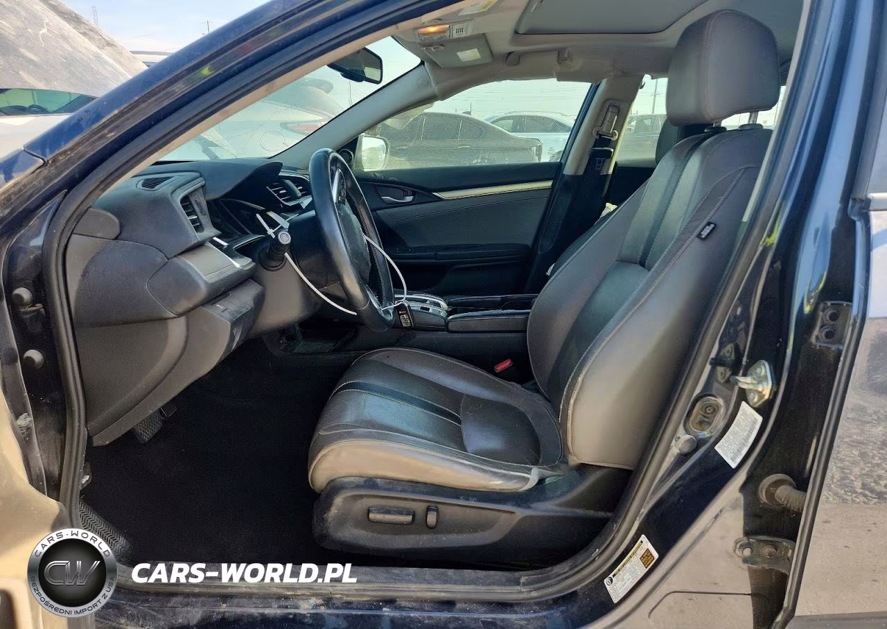 2017 Honda Civic Exl VIN:19XFC1F79HE015613 - 7