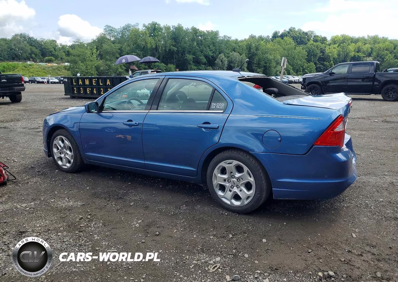 2010 Ford Fusion Se VIN:3FAHP0HA3AR223829 - 2