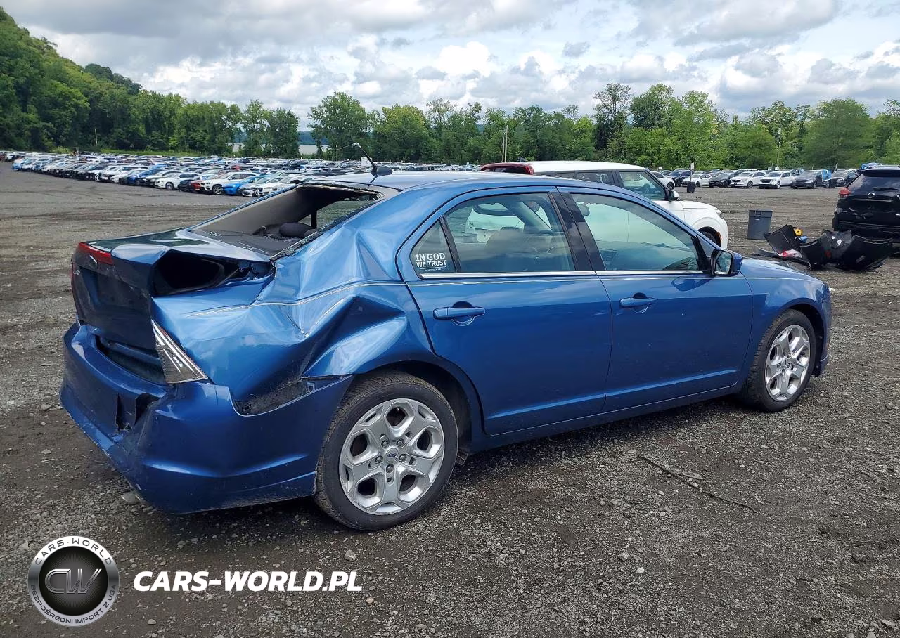 2010 Ford Fusion Se VIN:3FAHP0HA3AR223829 - 3