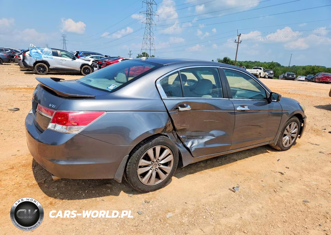 2012 Honda Accord Exl VIN:1HGCP3F82CA007023 - 3