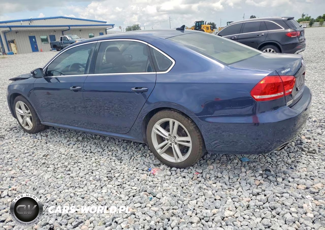 2014 Volkswagen Passat Se VIN:1VWBS7A36EC093629 - 2