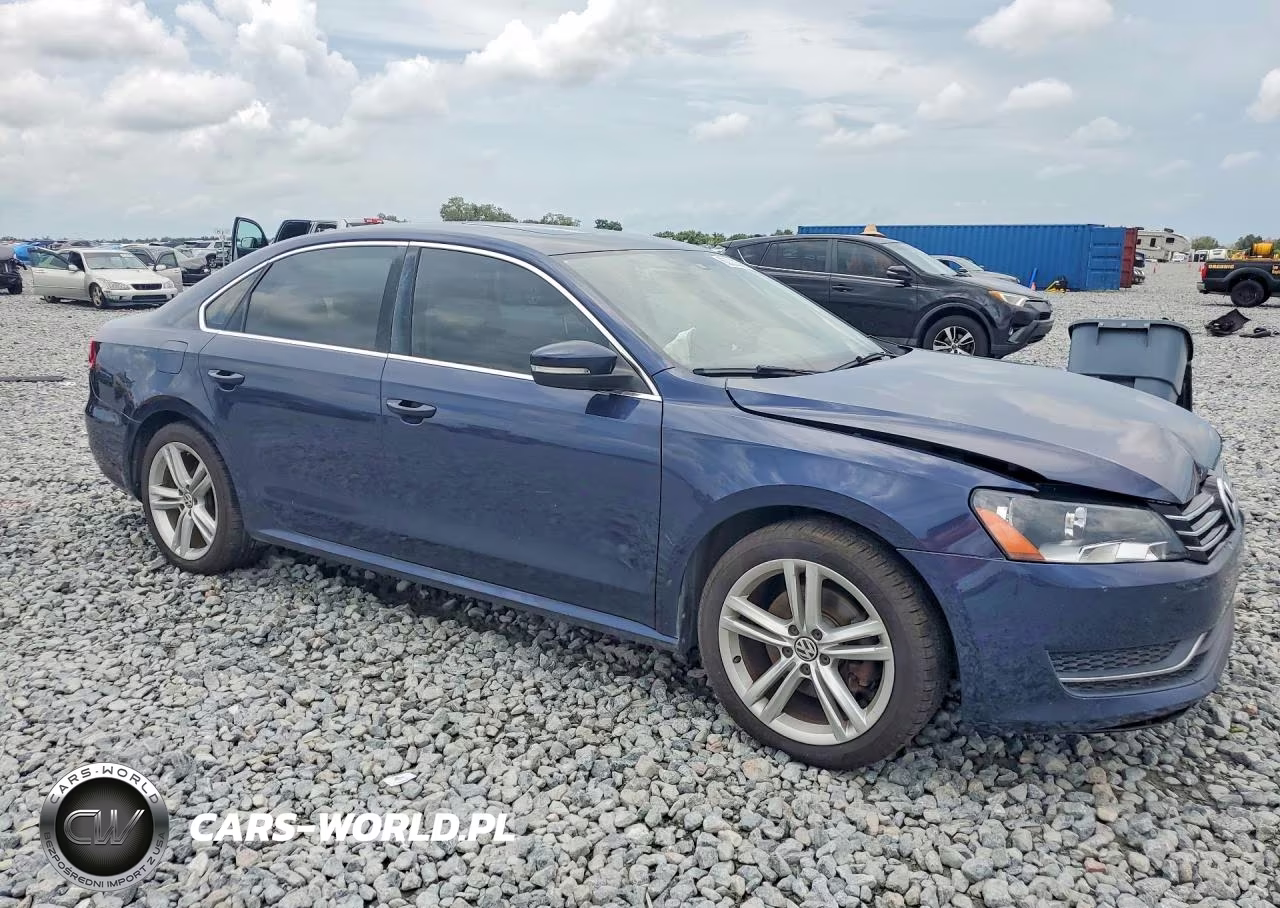 2014 Volkswagen Passat Se VIN:1VWBS7A36EC093629 - 4