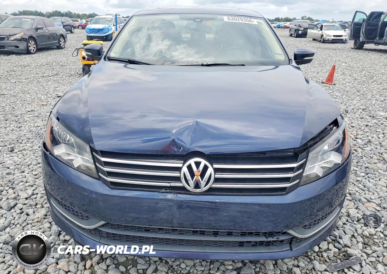 2014 Volkswagen Passat Se VIN:1VWBS7A36EC093629 - 5