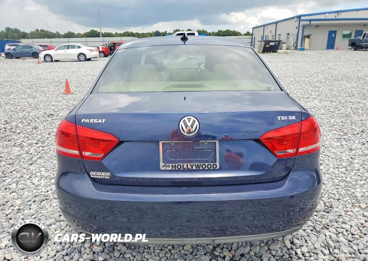 2014 Volkswagen Passat Se VIN:1VWBS7A36EC093629 - 6