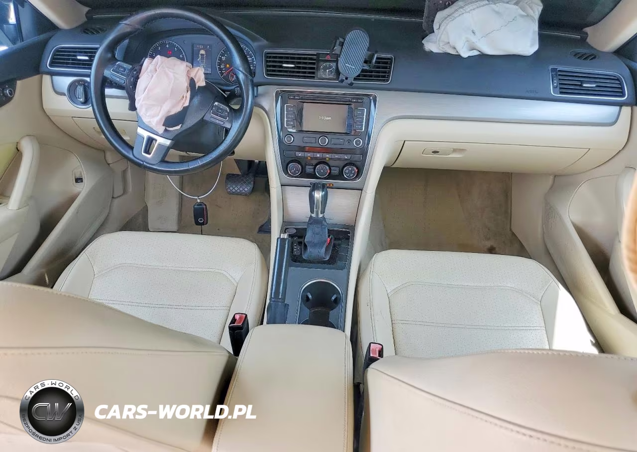 2014 Volkswagen Passat Se VIN:1VWBS7A36EC093629 - 8