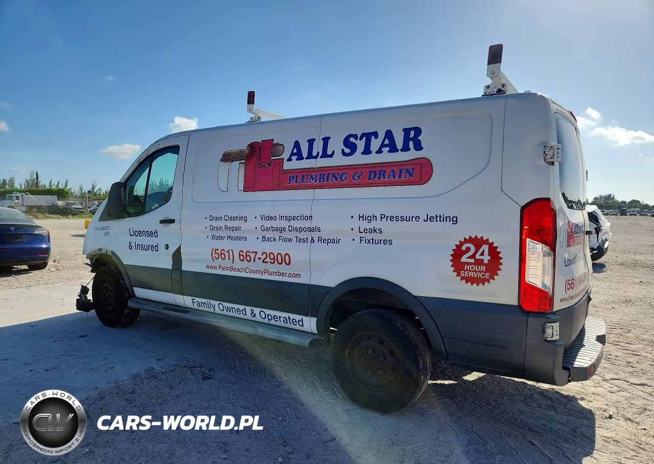 2016 Ford Transit T-250 Delivery Van VIN:1FTYR1ZM0GKA89992 - 2