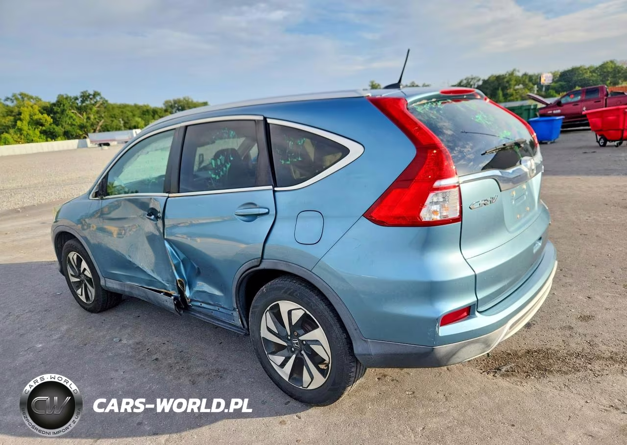 2015 Honda Cr-V Touring VIN:5J6RM4H95FL088566 - 2