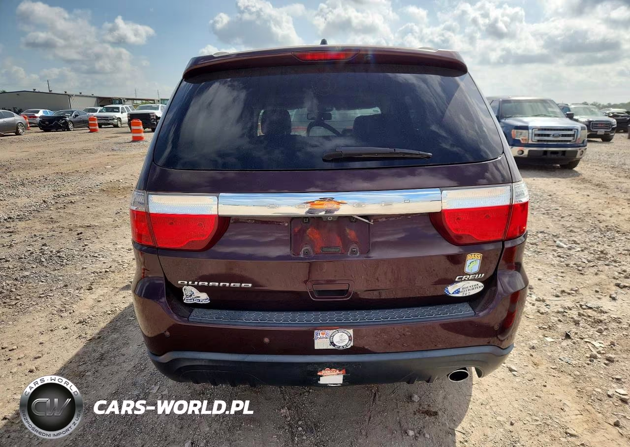 2012 Dodge Durango Crew VIN:1C4RDHDG0CC182772 - 6