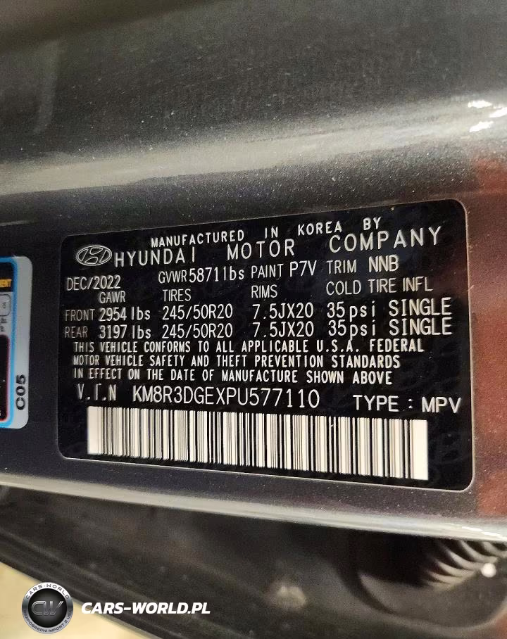 2023 Hyundai Palisade Xrt VIN:KM8R3DGEXPU577110 - 13