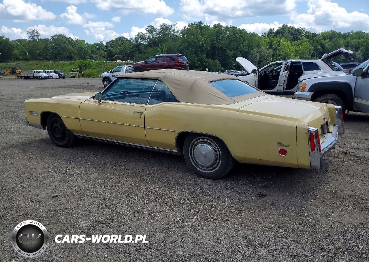 1975 Cadillac Eldorado VIN:6L67S5Q420522 - 2