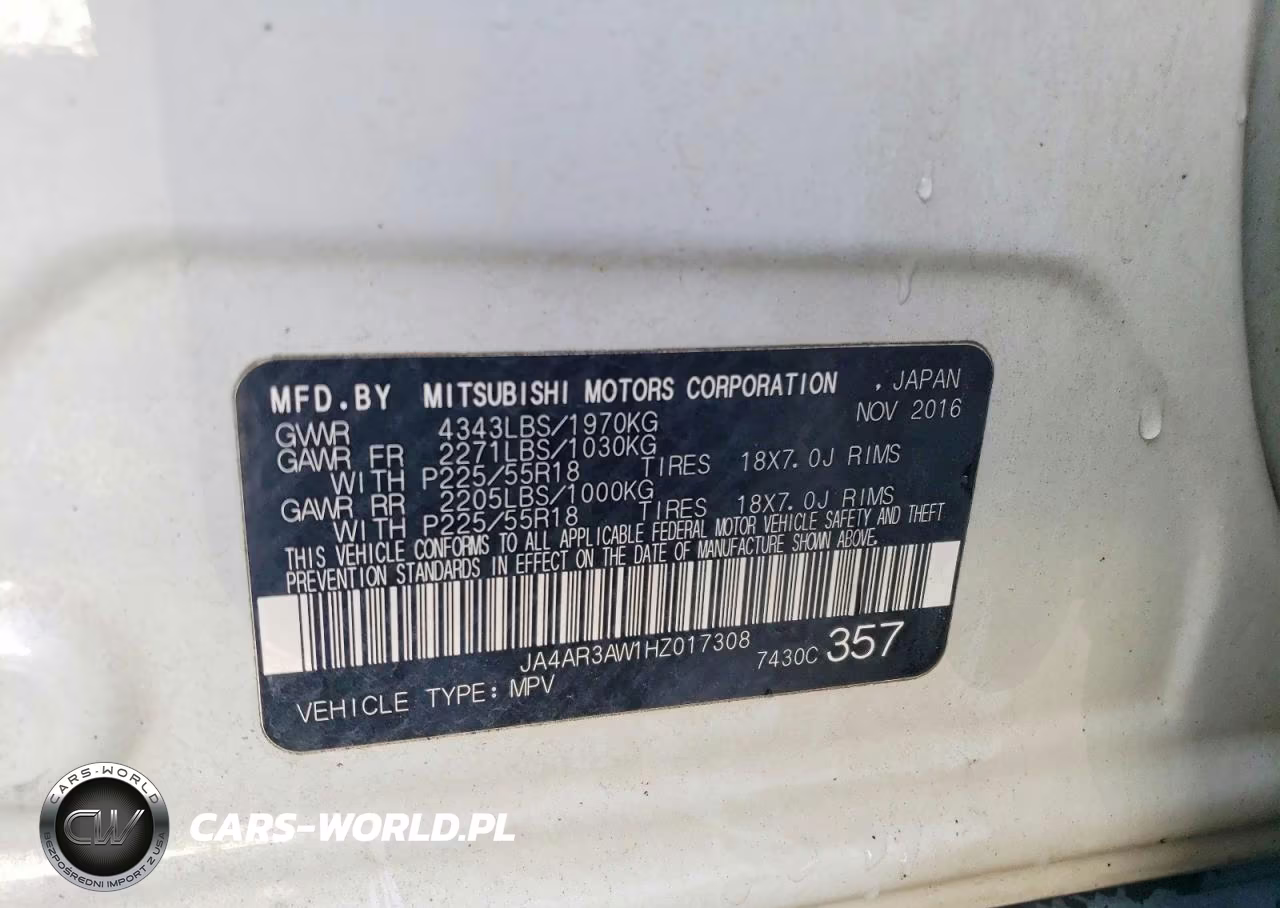 2017 Mitsubishi Outlander Sport Es VIN:JA4AR3AW1HZ017308 - 13
