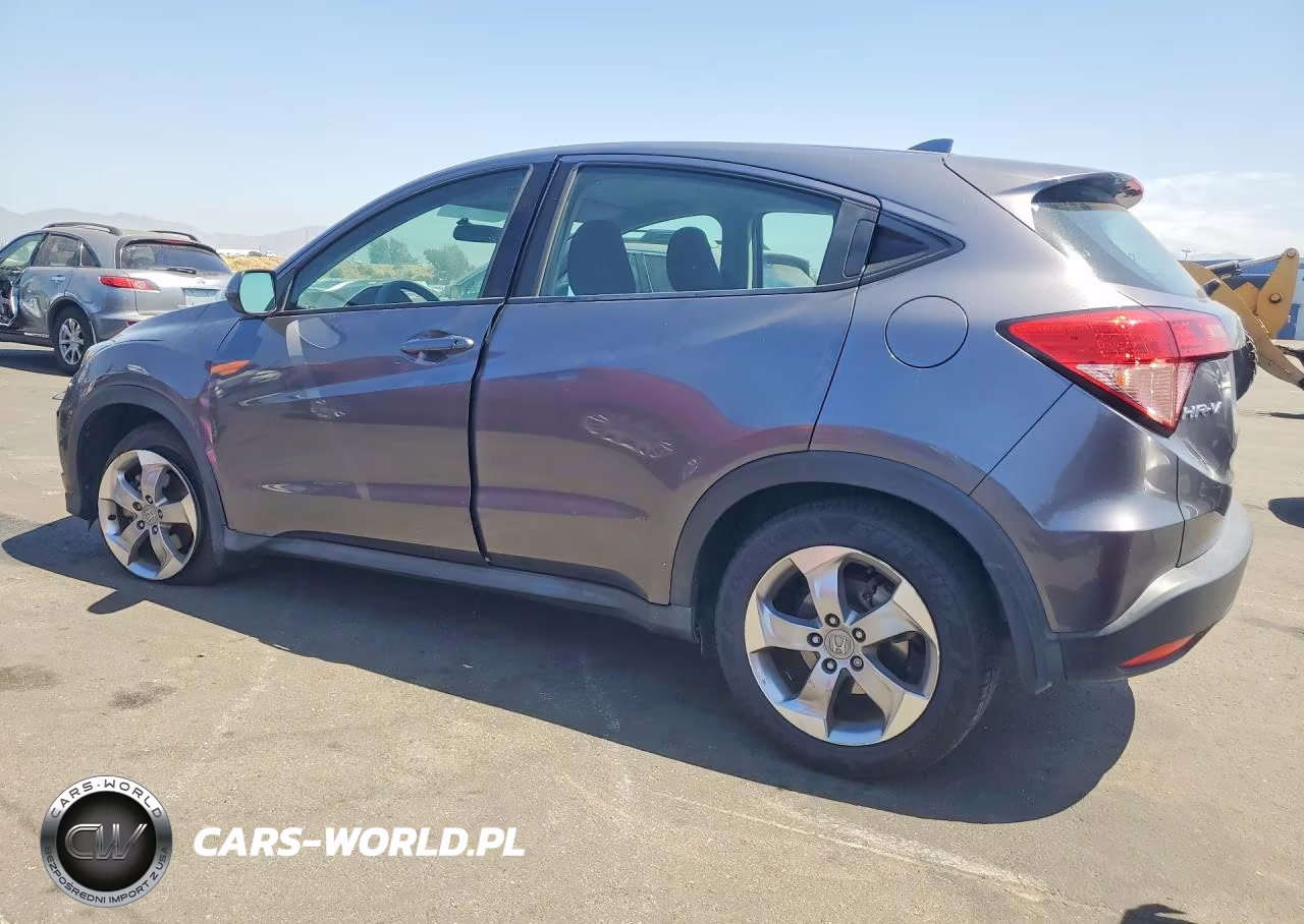 2017 Honda Hr-V Lx VIN:3CZRU5H39HG706991 - 2