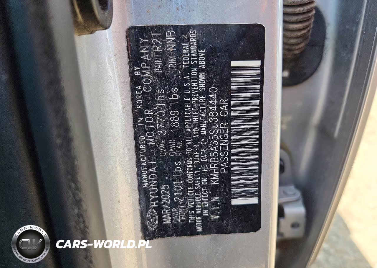 2025 Hyundai Venue Se VIN:KMHRB8A35SU384440 - 12