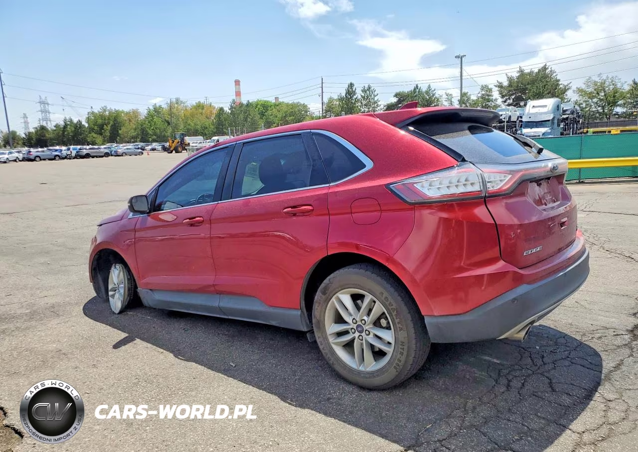 2017 Ford Edge Sel VIN:2FMPK4J90HBB04409 - 2