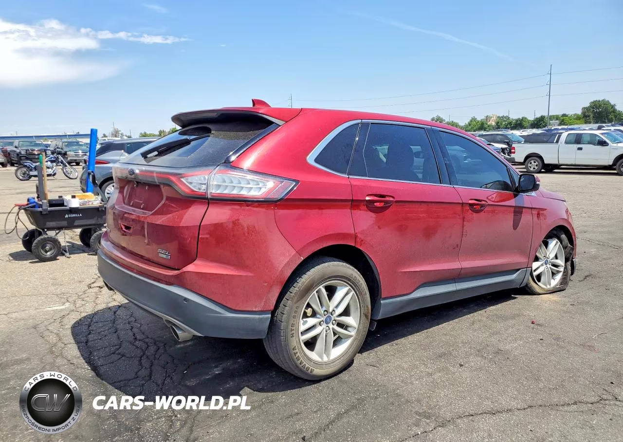 2017 Ford Edge Sel VIN:2FMPK4J90HBB04409 - 3