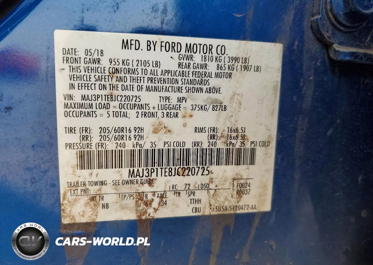 2018 Ford Ecosport Se VIN:MAJ3P1TE8JC220725 - 13