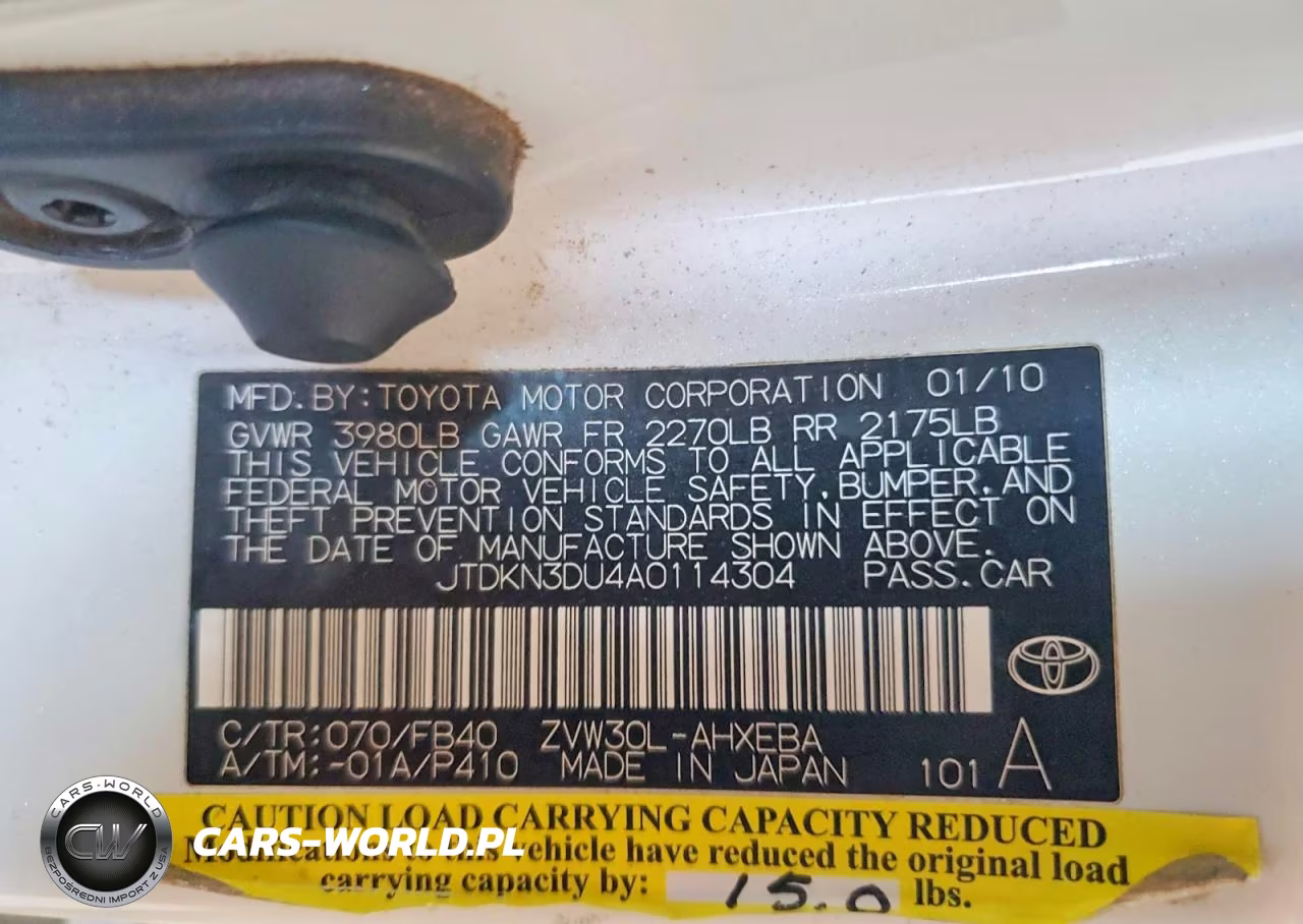 2010 Toyota Prius Iii VIN:JTDKN3DU4A0114304 - 12