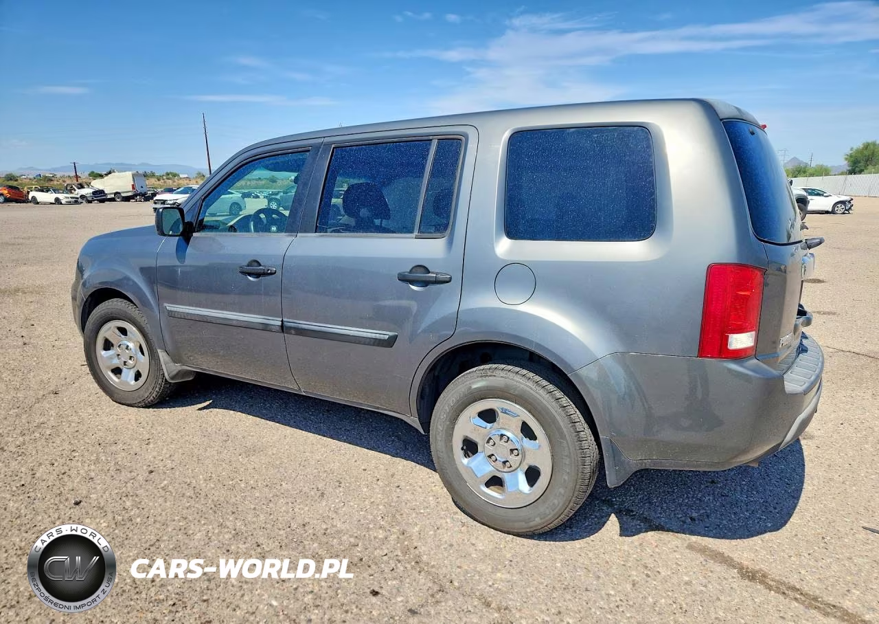 2009 Honda Pilot Lx VIN:5FNYF382X9B009070 - 2