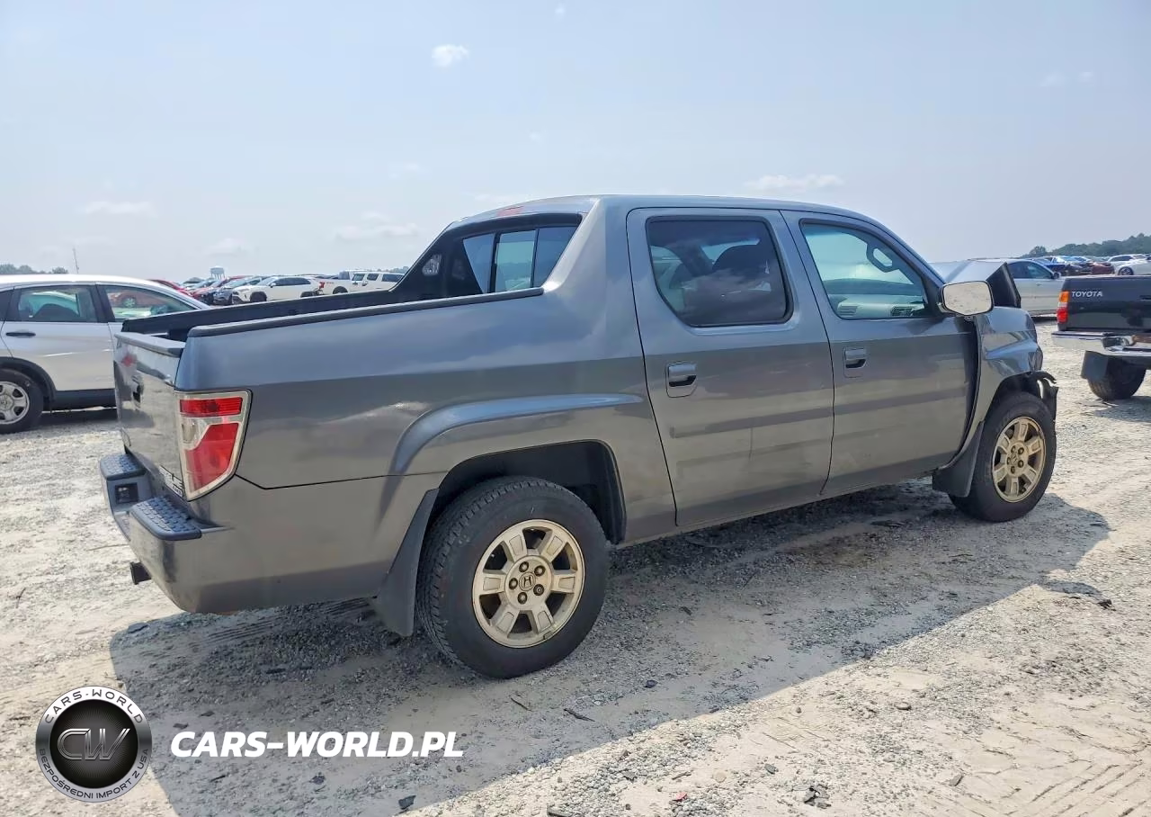 2009 Honda Ridgeline Rts VIN:5FPYK16449B103375 - 3