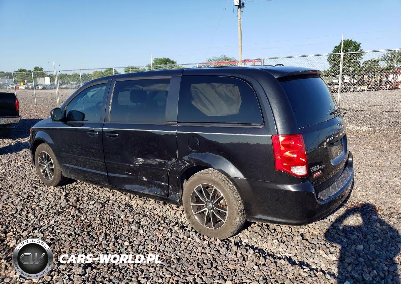 2017 Dodge Grand Caravan Se VIN:2C4RDGBG4HR549653 - 2