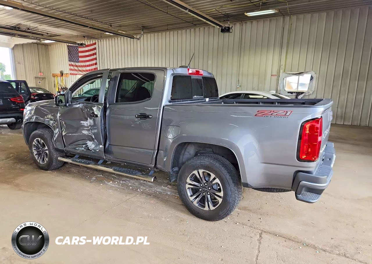 2021 Chevrolet Colorado Z71 VIN:1GCGTDEN6M1102615 - 2
