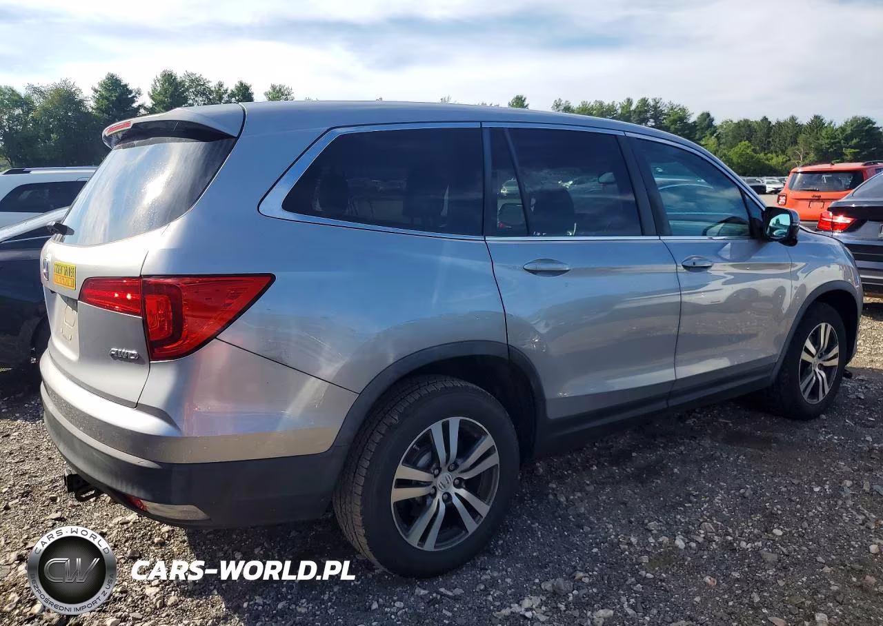 2016 Honda Pilot Exl VIN:5FNYF6H67GB105370 - 3