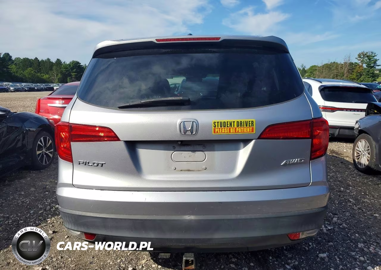 2016 Honda Pilot Exl VIN:5FNYF6H67GB105370 - 6