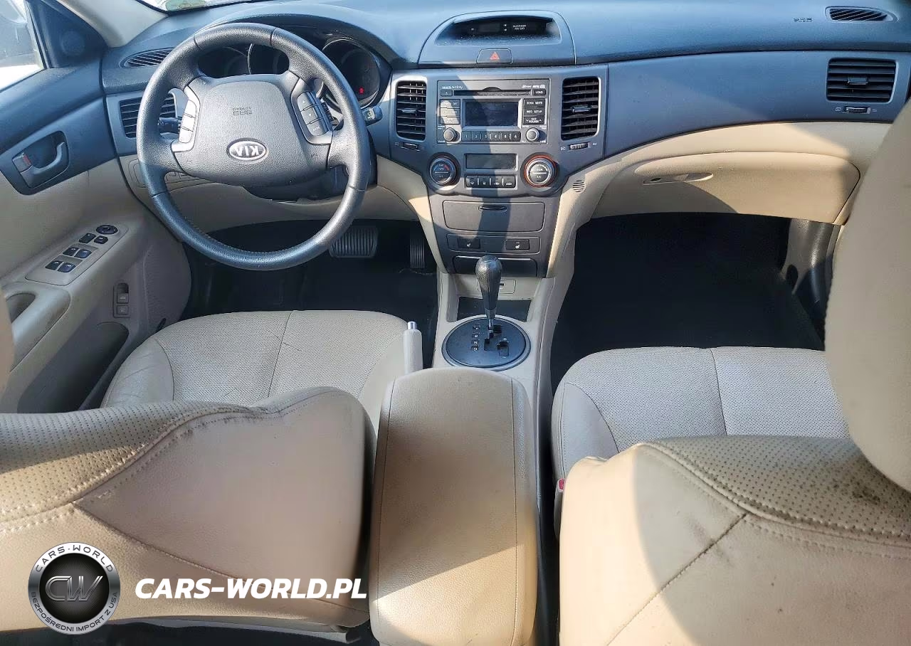 2009 Kia Optima Lx VIN:KNAGE228695324243 - 8
