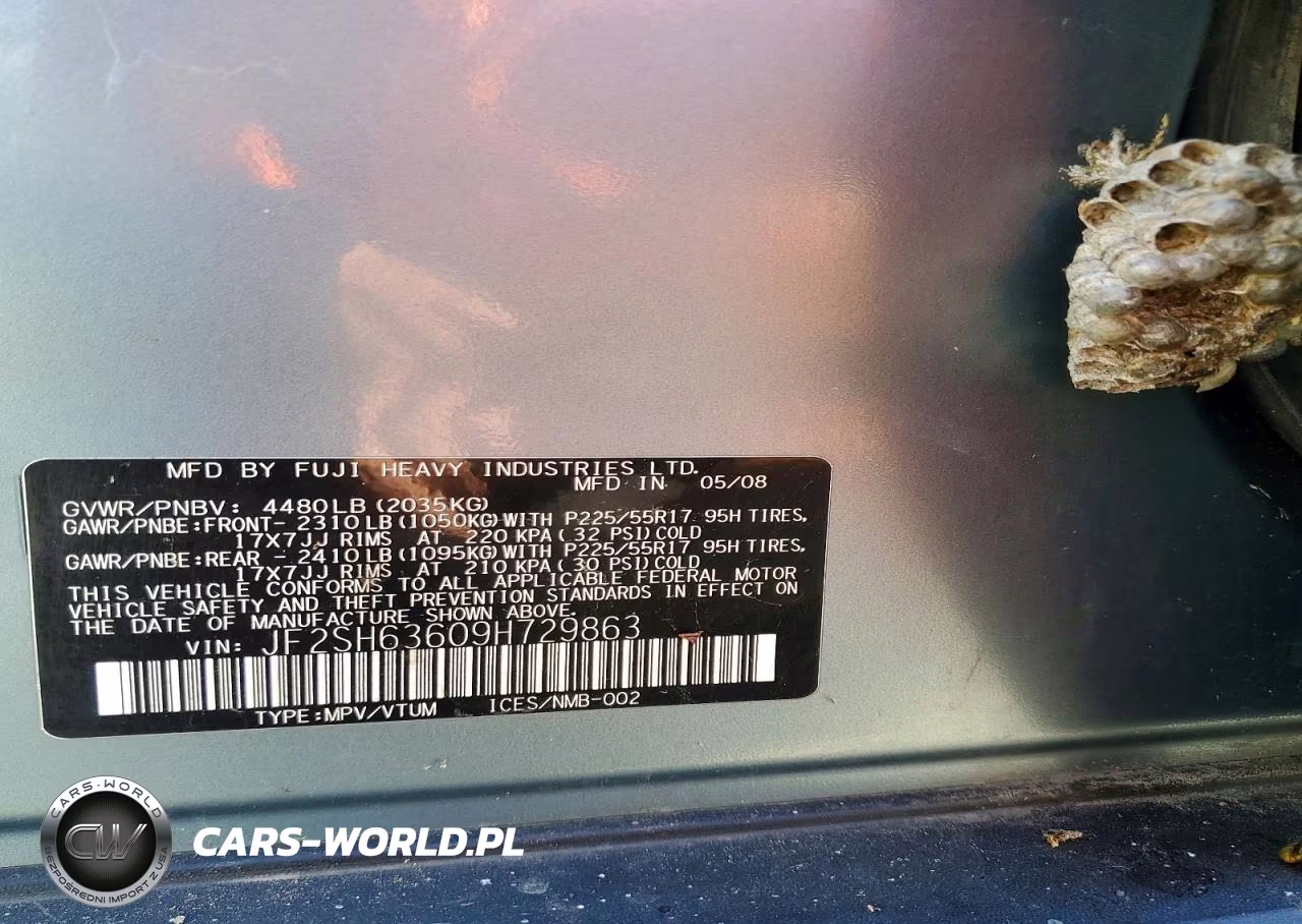 2009 Subaru Forester 2.5X Premium VIN:JF2SH63609H729863 - 13