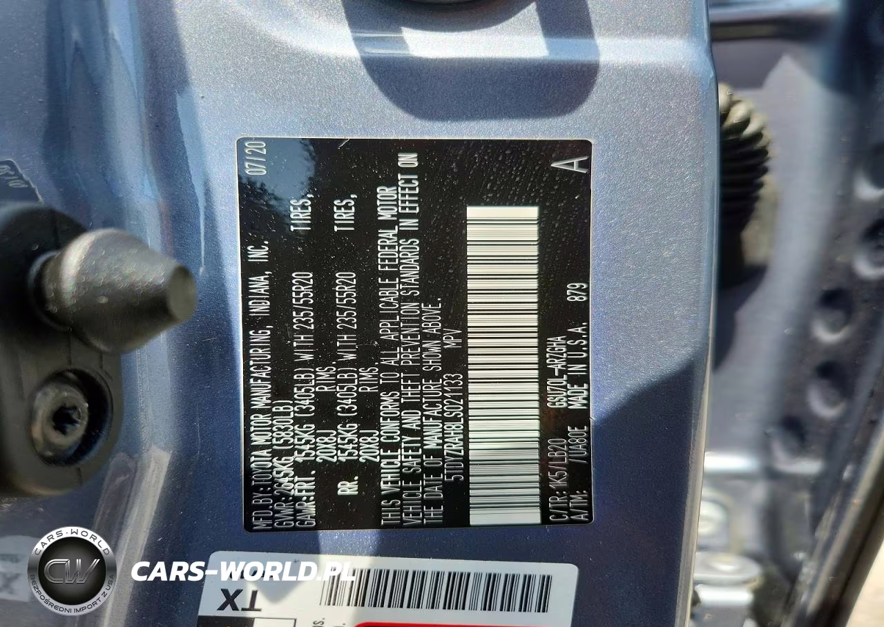 2020 Toyota Highlander Limited VIN:5TDYZRAH8LS021133 - 13