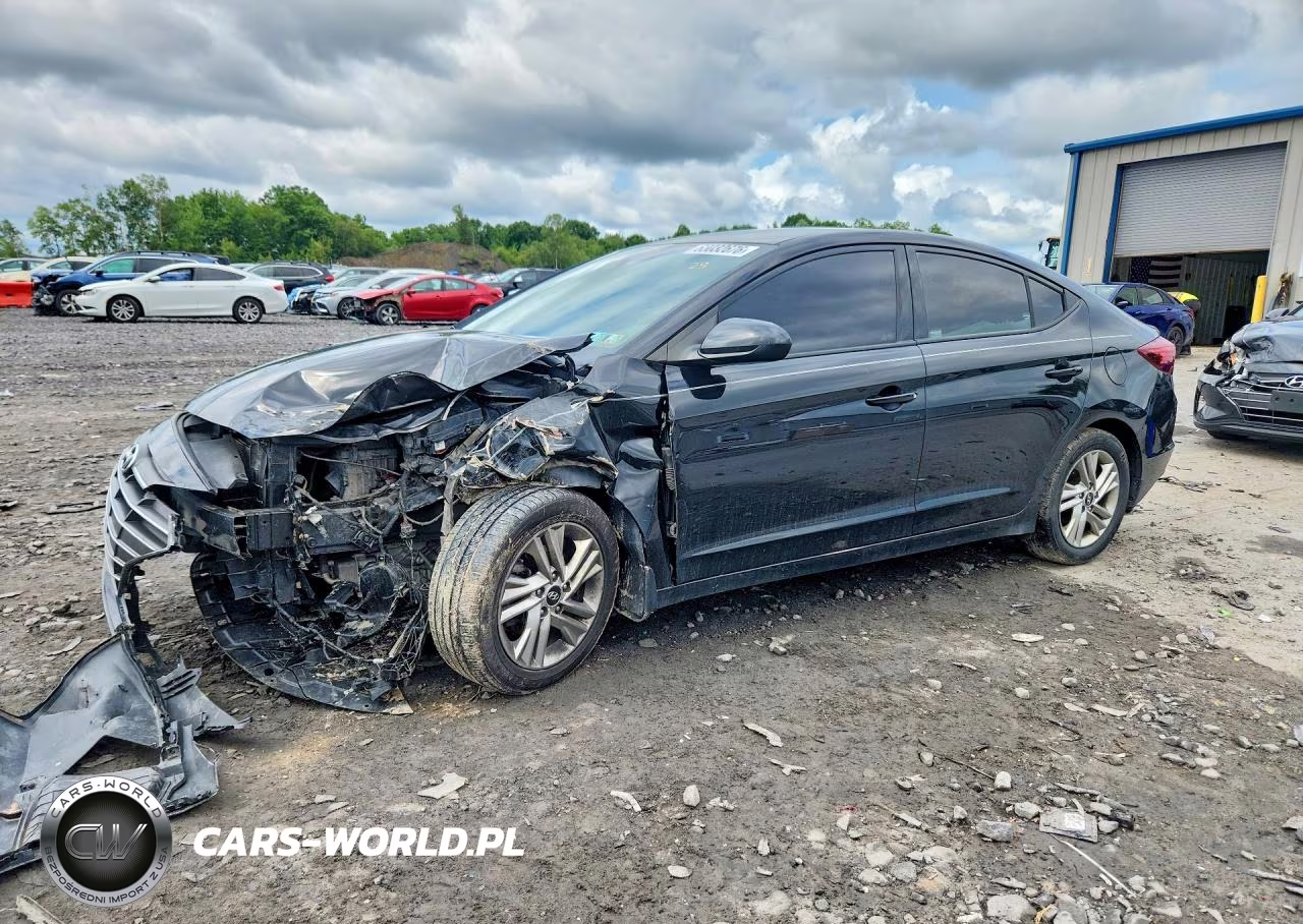 2020 Hyundai Elantra Sel VIN:5NPD84LF8LH541869 - 1
