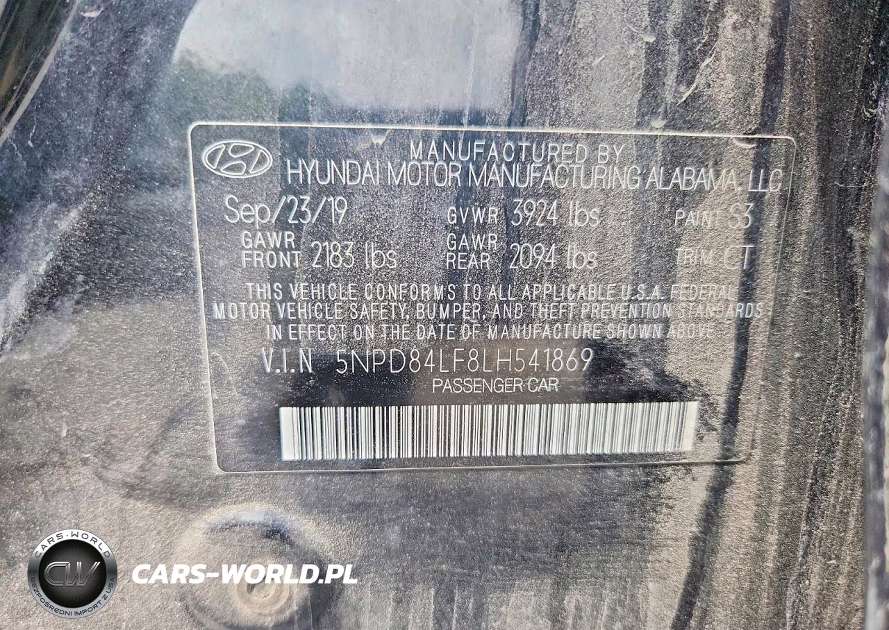 2020 Hyundai Elantra Sel VIN:5NPD84LF8LH541869 - 12
