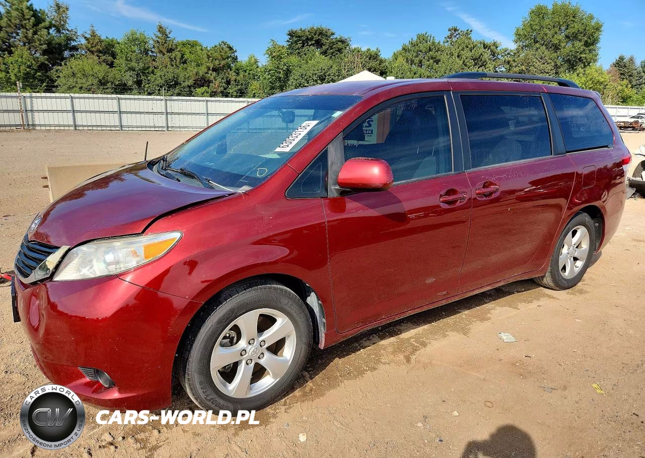 2011 Toyota Sienna Le VIN:5TDKK3DC1BS088422 - 1