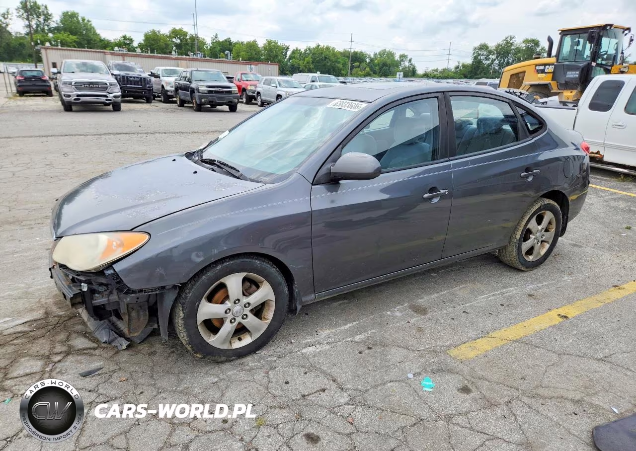 2007 Hyundai Elantra Gls VIN:KMHDU46DX7U225936 - 1