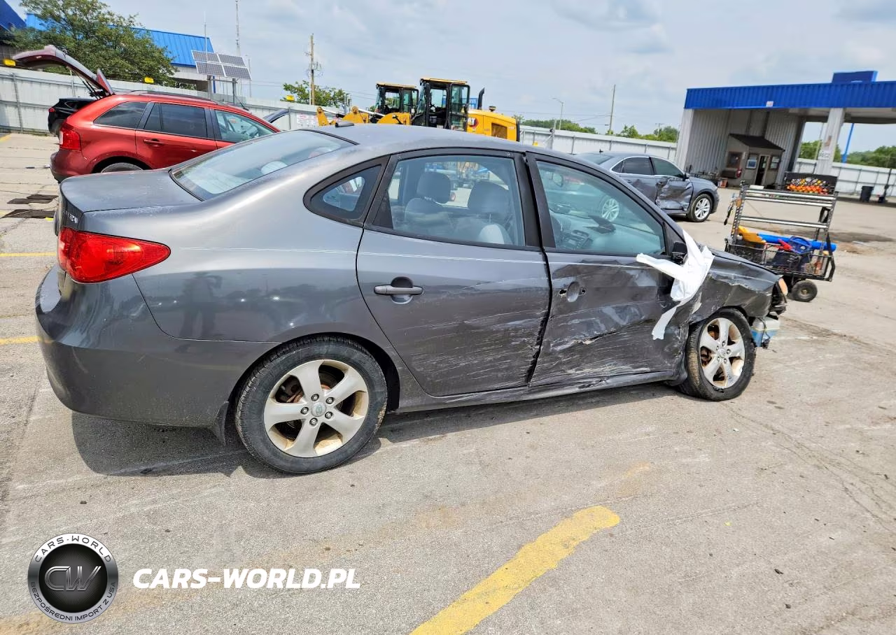 2007 Hyundai Elantra Gls VIN:KMHDU46DX7U225936 - 3