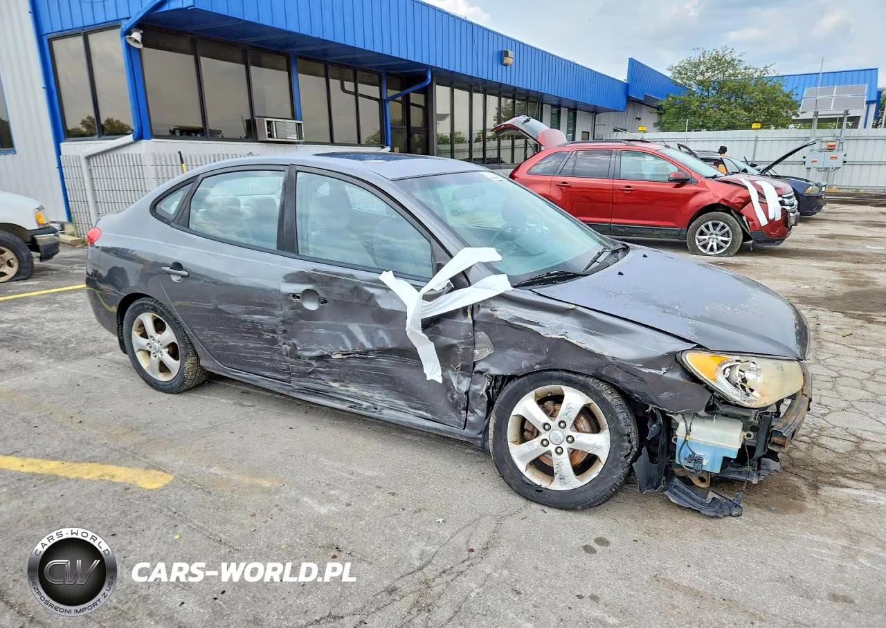 2007 Hyundai Elantra Gls VIN:KMHDU46DX7U225936 - 4